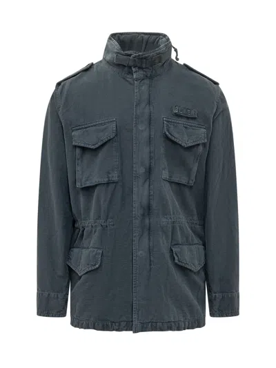 Bl'ker Field Jacket With Pockets In Multi