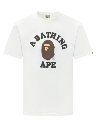Bape Graphic Front T-shirt In Multi
