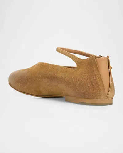 Jil Sander Elyss Buckle-fastening Ballet Flats In Multi