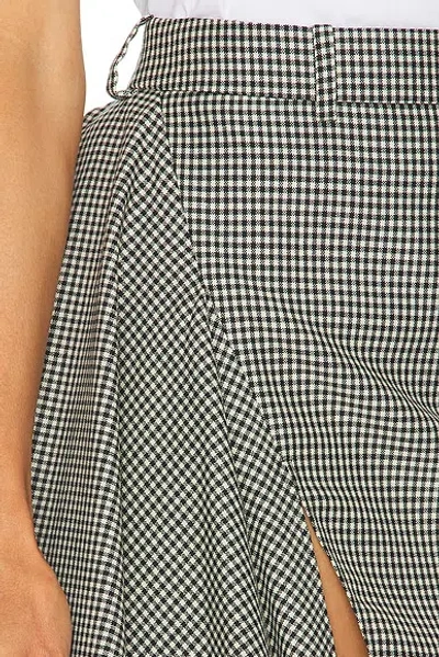 Givenchy Mini Slashed Skirt In Gray