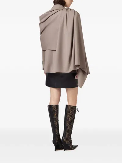 Giuseppe Di Morabito Crystal-embellished Draped Jacket In Multi
