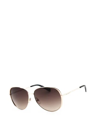 Marc Jacobs Pilot-frame Sunglasses In Brown