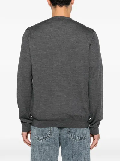 Corneliani Button-up Cardigan In Gray