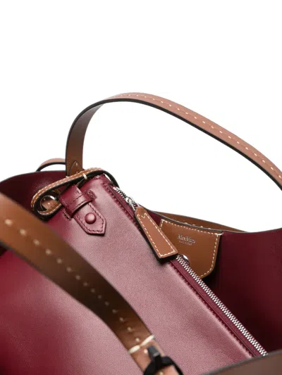 Max Mara Contrast-stitching Tote Bag In Pattern