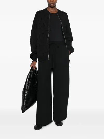 Thom Krom Distressed Ruched-sleeve Jacket In Multi