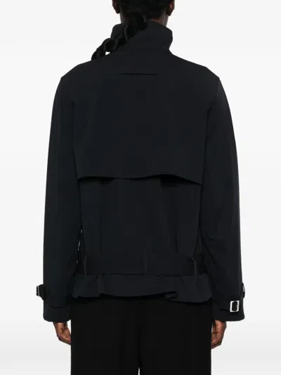 Samsoe & Samsoe Sabianca Double-breasted Belted Jacket In Multi