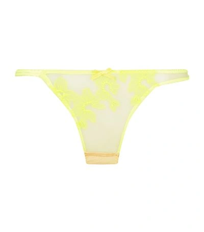 Agent Provocateur Florelai Thong In Yellow