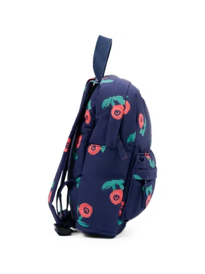 Bobo Choses Floral-print Backpack In Blue