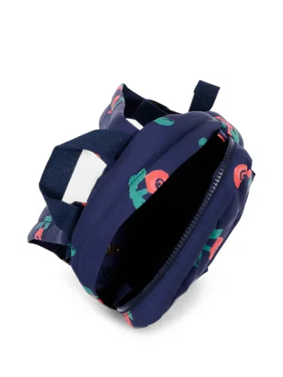 Bobo Choses Floral-print Backpack In Blue