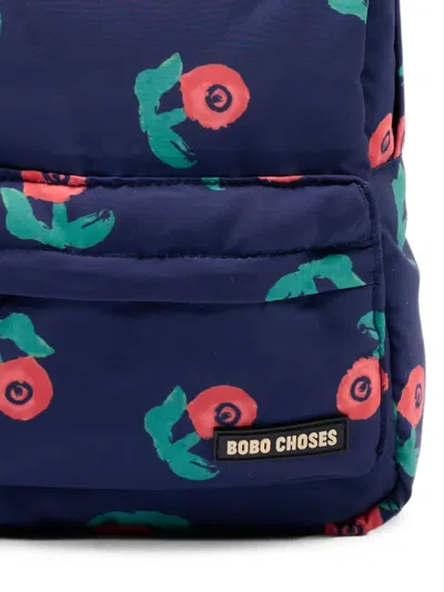 Bobo Choses Floral-print Backpack In Blue