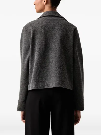 BUTTON-UP FLAP-POCKET JACKET