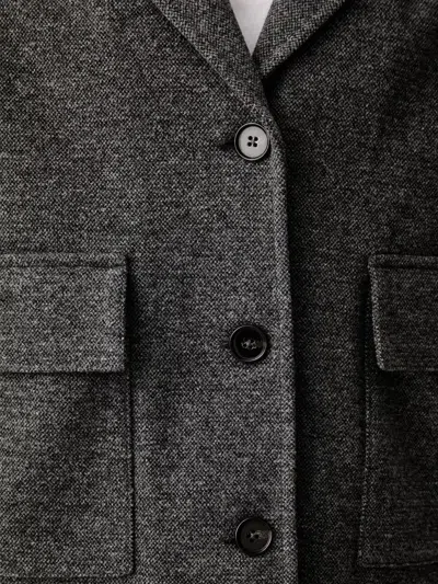 BUTTON-UP FLAP-POCKET JACKET