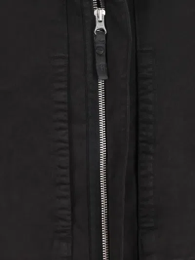 Massimo Osti Studio Multi-pocket Zip-up Jacket In Black