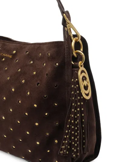 La Carrie Downtown Strass-embellished Shoulder Bag In Pattern