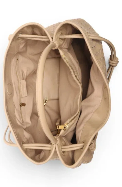 Walter Baker Hazel Large Leather Tote In Eggshell