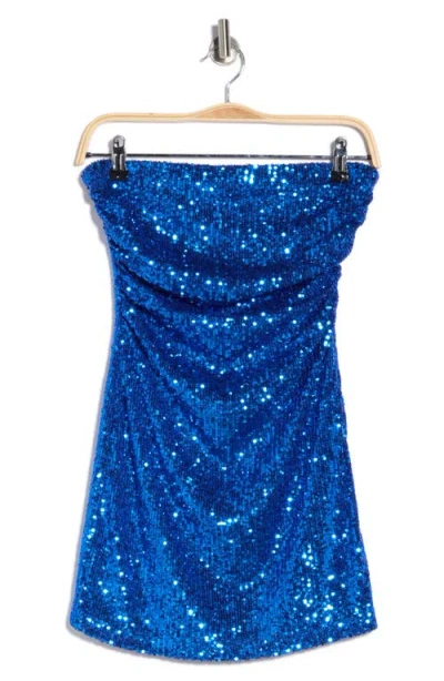 Abound Strapless Sequin Minidress In Multi