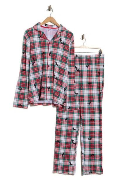 Nordstrom Rack Nutcracker Notch Collar Pajamas In Multi