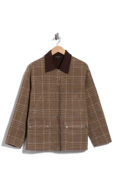 Rag & Bone Cassidy Plaid Jacket In Multi