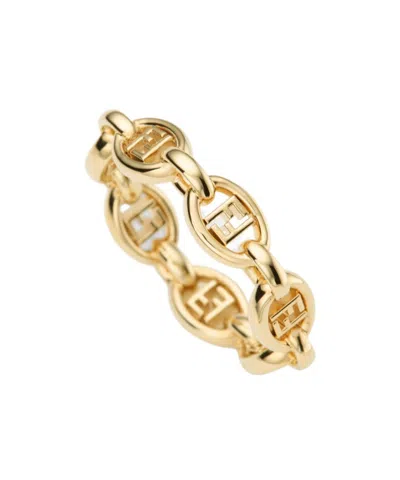 Fendi Orbit Ring In Gold