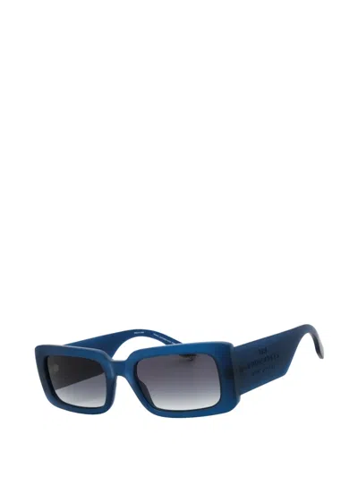 Marc Jacobs The Sunglasses Rectangular-frame Sunglasses In Blue