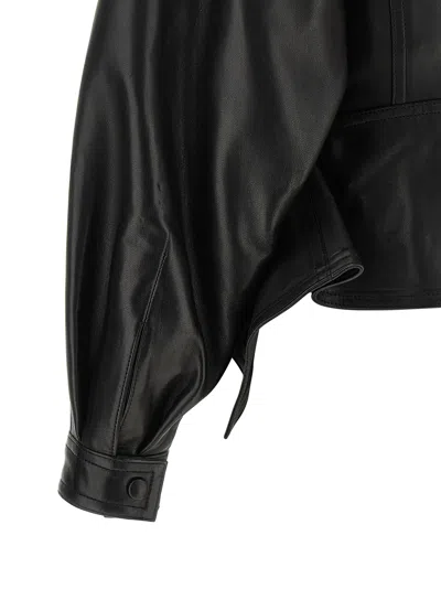 Balmain Fitted Buttoned Waist Jacket In Black