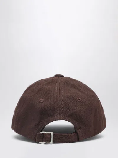 Jacquemus Gadjo Baseball Cap In Brown
