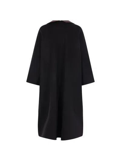 Daniela Gregis Reversible Wool Coat In Multi