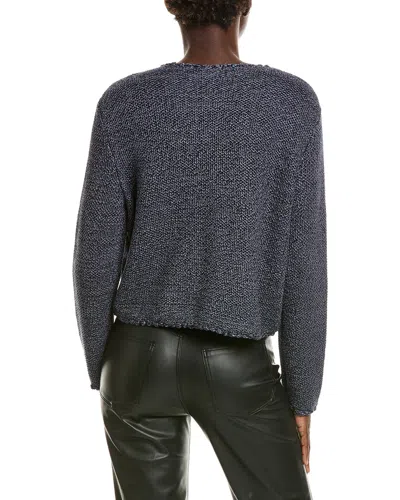 Proenza Schouler White Label Nidia Macrame Jacket In Blue