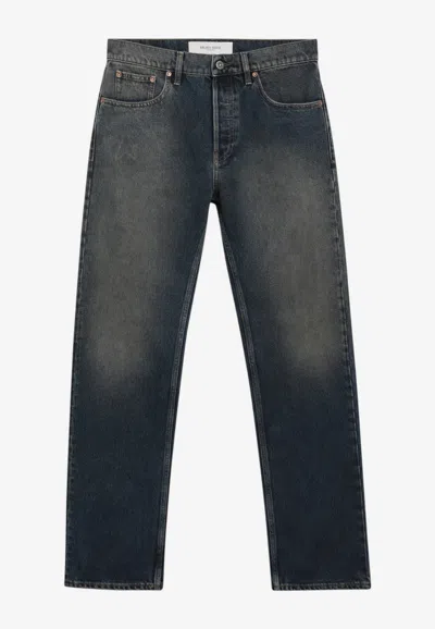 Golden Goose Db Journey Faded Jeans In Blue