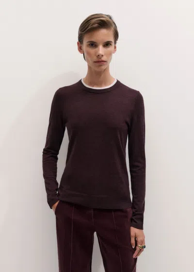 Me+em Barely There Sweater In Multi
