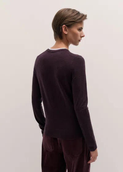 Me+em Barely There Sweater In Multi