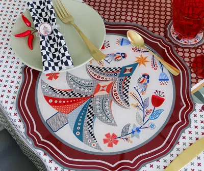 Vesta Tableware Red Uni In Red