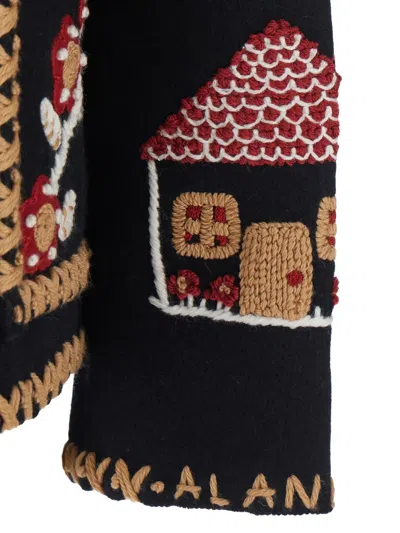 REMEMBER ME EMBROIDERED WHIPSTITCH-TRIM JACKET