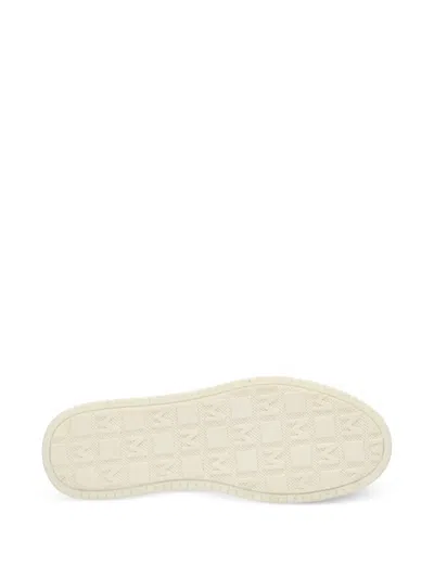 MONOGRAM-EMBOSSED PLATFORM SNEAKERS