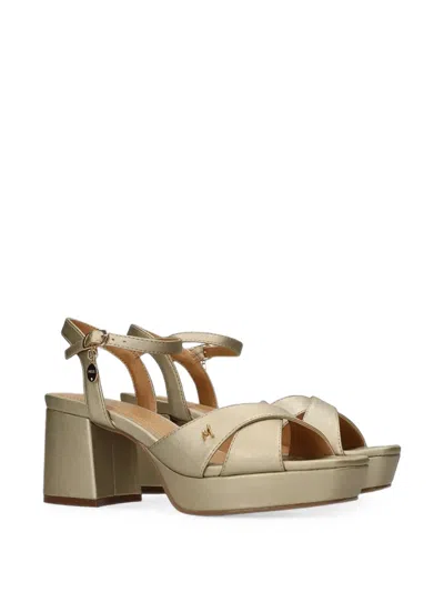 Mexx Crossover-strap Platform Sandals In Multi