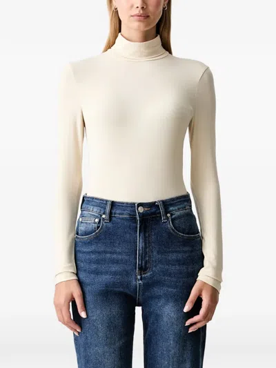 ROLL-NECK LONG-SLEEVE T-SHIRT