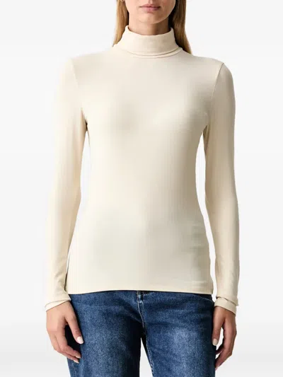 ROLL-NECK LONG-SLEEVE T-SHIRT