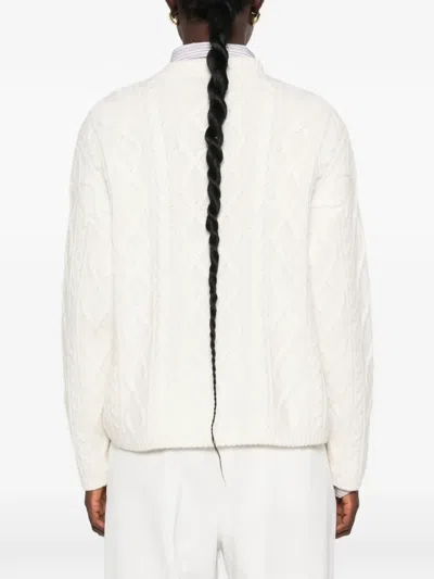 CABLE-KNIT CARDIGAN
