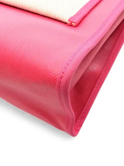 Pre-owned Hermes 2022 Pm Herbag Zip Tote Bag In Pink
