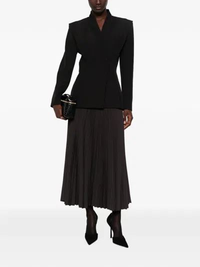 PLEATED-PANEL SKIRT
