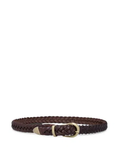 BRAIDED LEATHER BELT