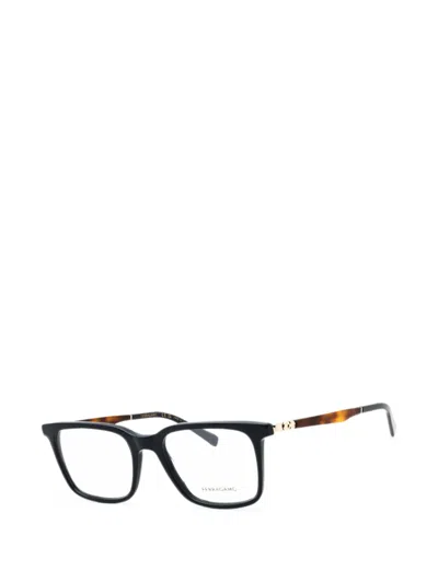Ferragamo Eyewear Rectangular-frame Glasses In Blue
