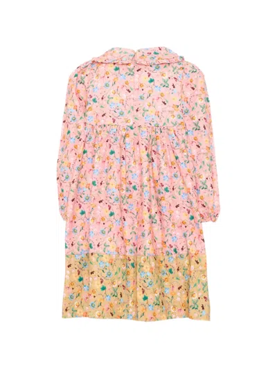 CLEMENTINA FLORAL-PRINT PETER PAN-COLLAR DRESS