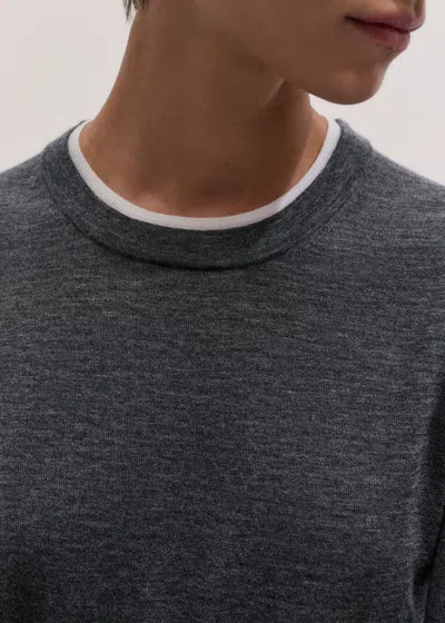 Me+em Barely There Sweater In Multi