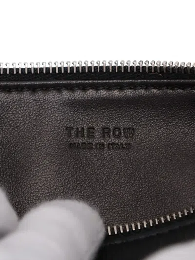 Pre-owned The Row 2015-2026 90s Leather Shoulder Bag In Black