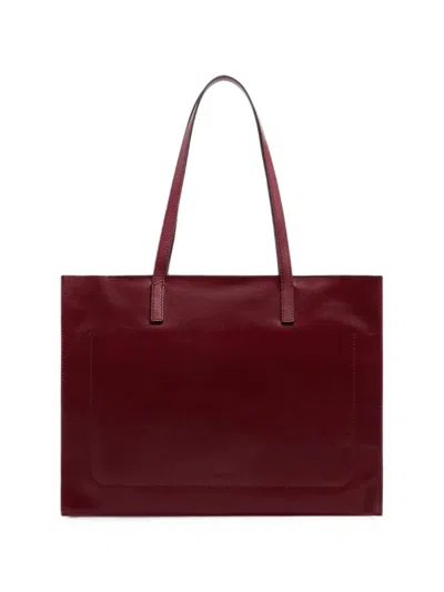 MIRRA LEATHER TOTE BAG
