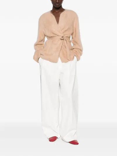 BRUSHED WRAP CARDIGAN