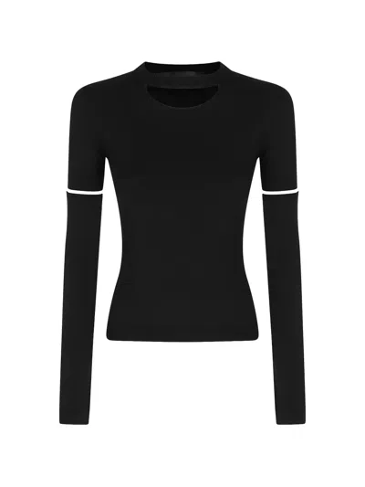 CUT-OUT DETAIL SWEATER