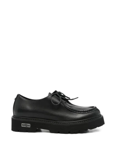 SLASH 4546 LACE-UP PLATFORM LOAFERS