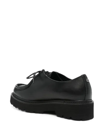 SLASH 4546 LACE-UP PLATFORM LOAFERS